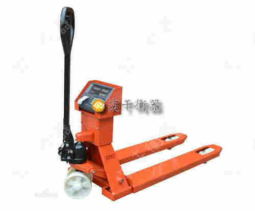 手动叉车称