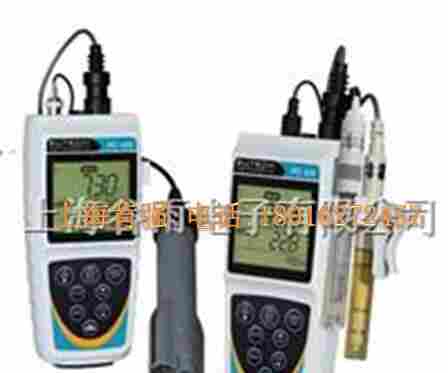 PC 450便携式PH ORP 电导率 盐度 溶解固体 TDS 温度仪 Eutech 优特