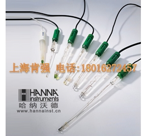内置温度传感器塑胶复合酸度pH电极 HI1618D 哈纳 HANNA