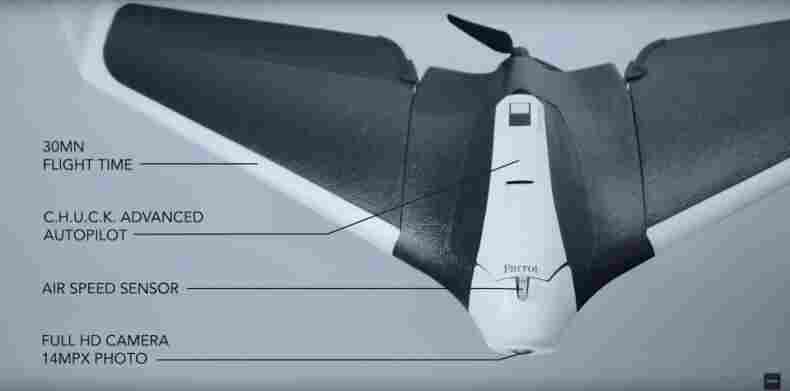 法国parrot带多光谱相机