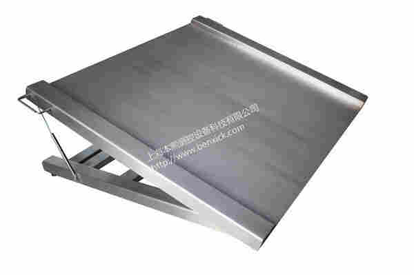 不锈钢单层地磅