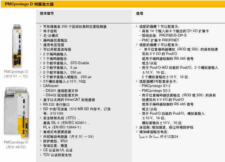 pilz伺服驱动器 pilz伺服驱动器