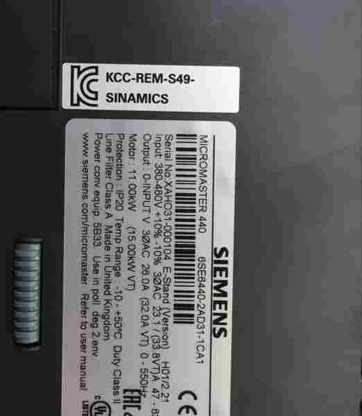 6SE6440-2AD31-1CA1 西门子变频器回收 6SE6440-2AD31-1CA1 西门子变频器回收