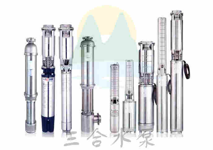 50米扬程三相潜水泵,充油式潜水电泵.