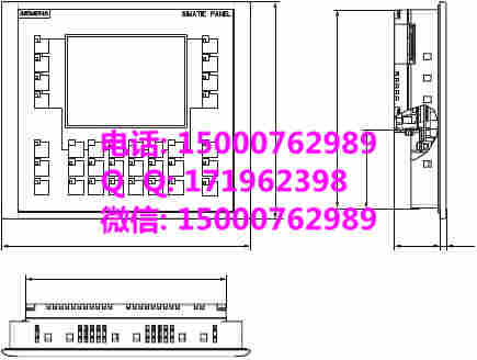 西门子屏6AV21448GC100AA0