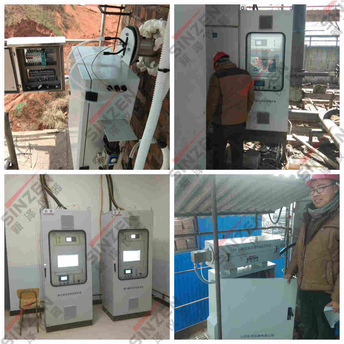 新泽烟气在线监测系统安装现场