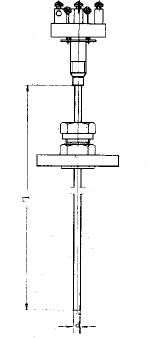 WZPK-504U活动卡套法兰简易式装热电阻