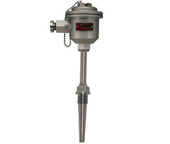 WRN-640固定螺纹锥形保护管防爆热电偶