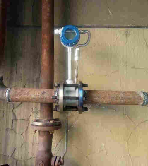 锅炉主蒸汽流量计,dn65涡街蒸汽计量表选型