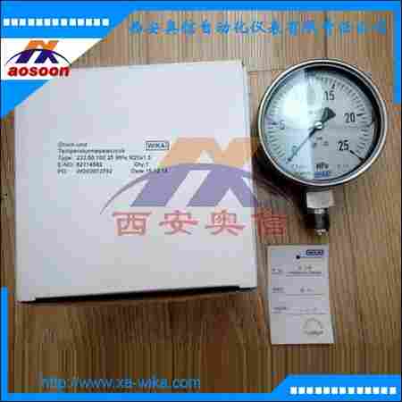 232.50.063威卡全不锈钢压力表25MPa德国WIKA