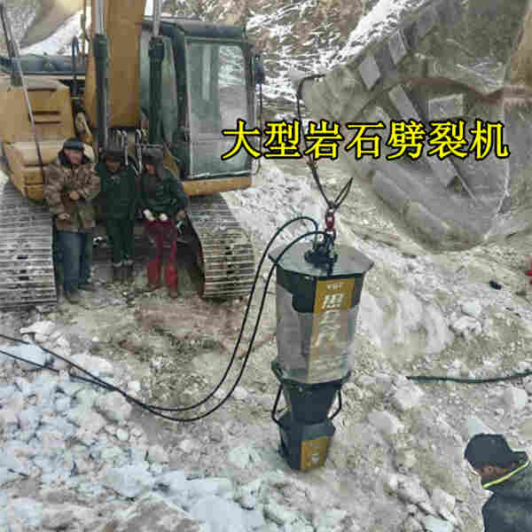 甘肃天水电动液压膨胀棒施工效果