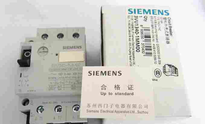 西门子电机保护断路器3RV13214AC10