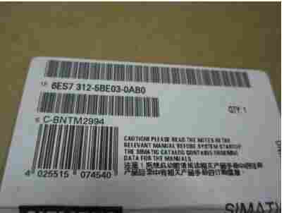 6ES7312-5BE03-0AB0 CPU312C 32K内存 10DI/6DO