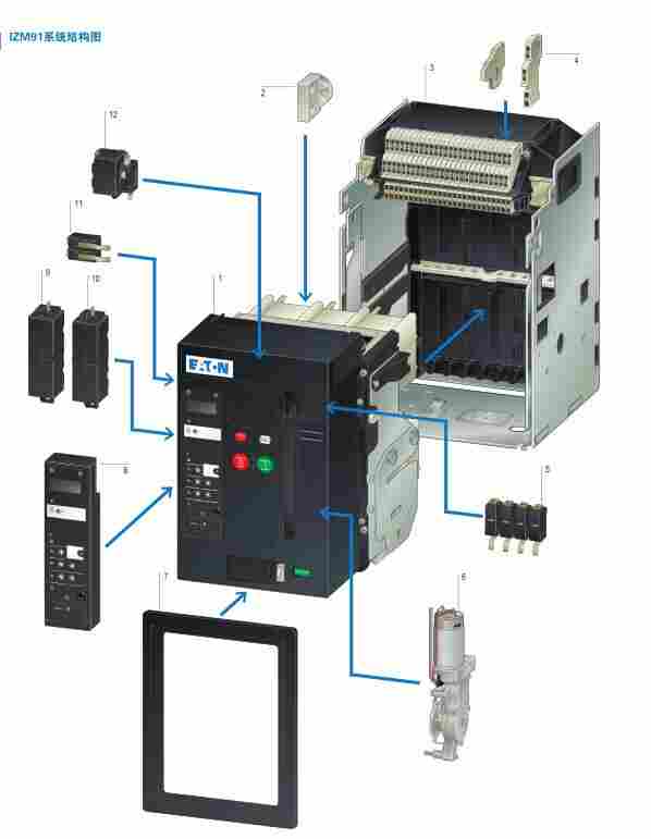 伊顿万能断路器IZM97H4-V32CW