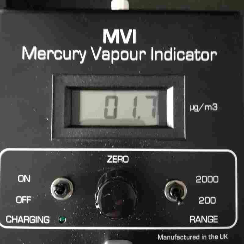 英国离子MVI汞蒸气检测仪可测环境汞含量