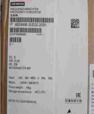 6SE64402UD322DB1西门子 MM440变频器 22KW