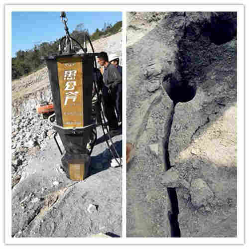 韩城快速岩石劈石机效果好