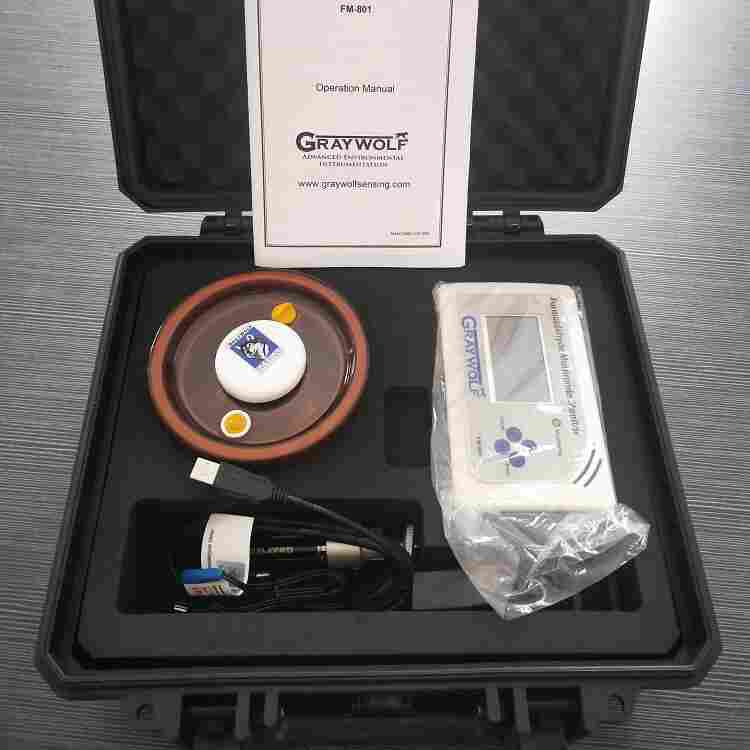 满足新国标GB/T 18204-2014 的FM-801室内高精度甲醛检测仪