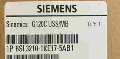 西门子6SL3262-1AB00-0DA0 原装G120 变频器