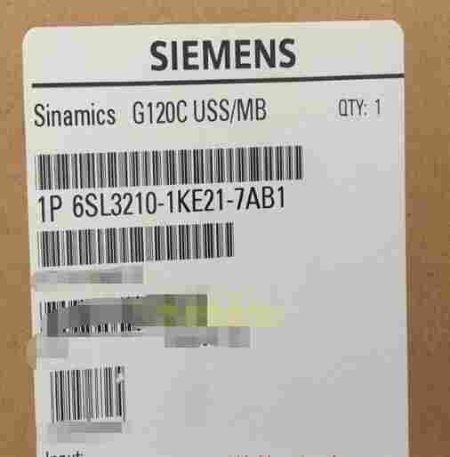 上海西门子6SL3211-1PB21-0AL0 G120 变频器原装现货