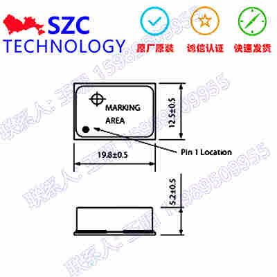 TCXO-401系列温度补偿晶体振荡器
