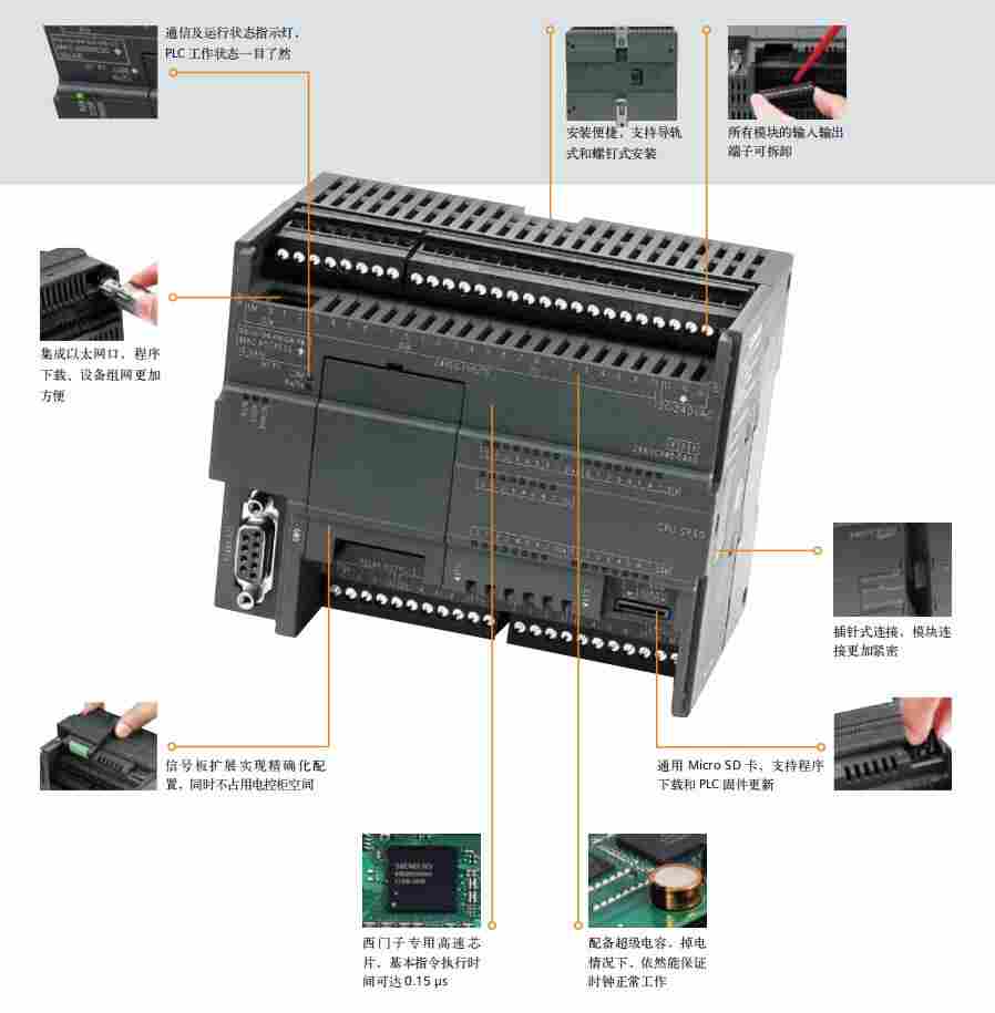 西门子6ES7288-1ST20-0AA0数字量模块