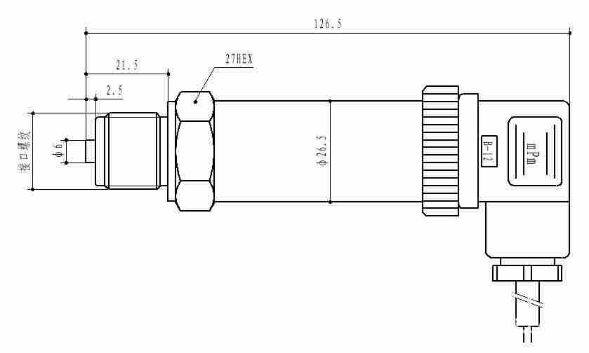 水泵恒压供水管道自来水压力传感器的控制