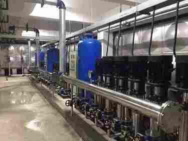 水泵恒压供水管道自来水压力传感器的控制