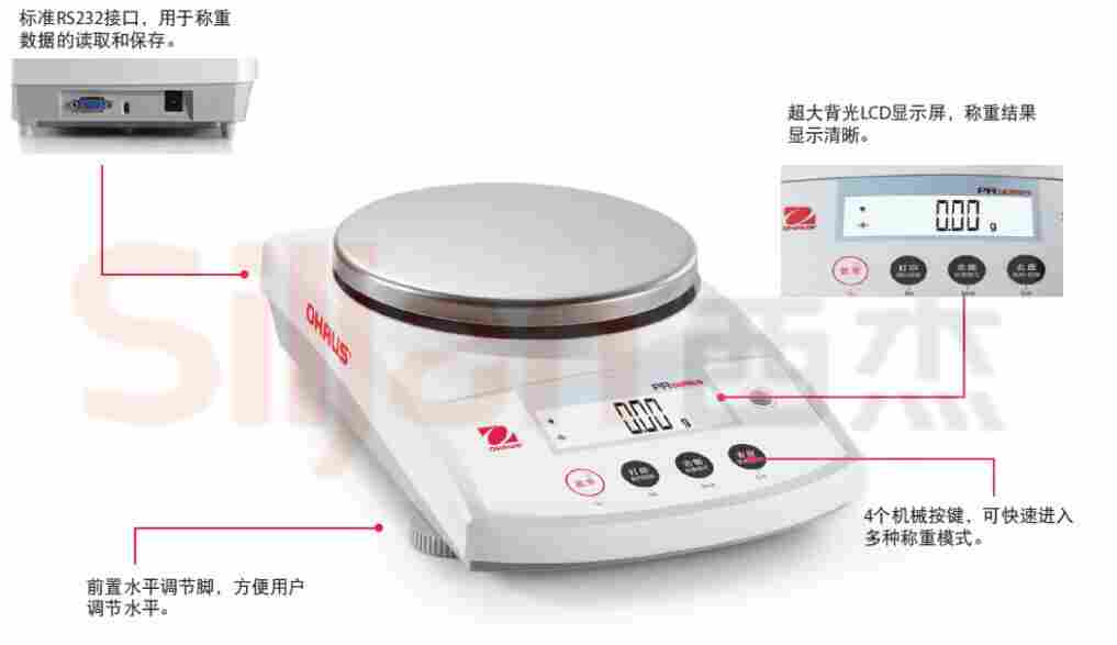 PR4202ZH/E型电子天平