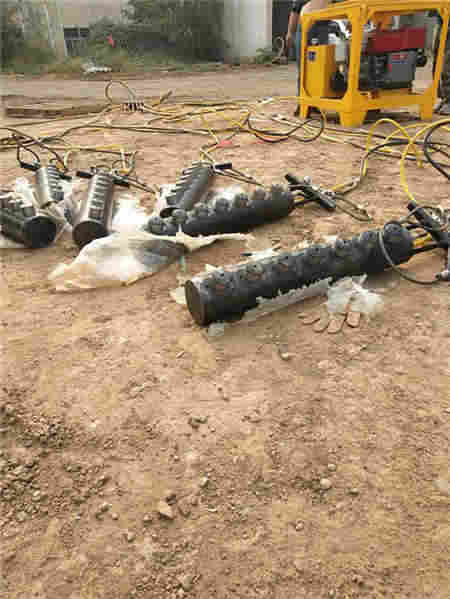 岩石劈裂器 岩石劈裂棒厂家 岩石分裂器价格