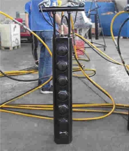 机载式劈裂机一套报价 岩石破碎劈裂机