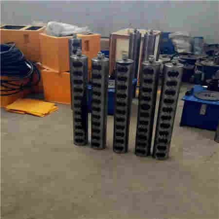 岩石分解劈石机破一个桩头了 岩石分裂器