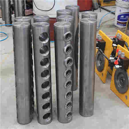 岩石混凝土分裂机人工破桩头*快的方法 大型岩石劈裂机