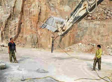 液压岩石分裂机混凝土破碎手持工具 液压开山机