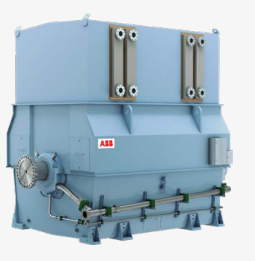 瑞士原装ABB同步电机的安装尺寸图