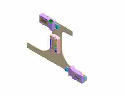 13号车钩三态数显检测样板