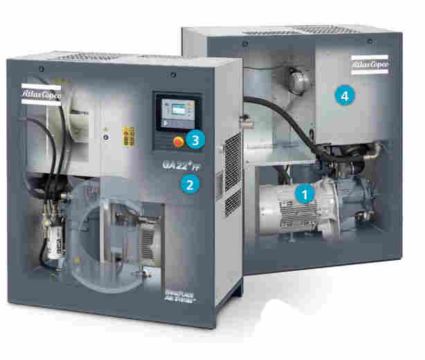 顺德空压机-阿特拉斯螺杆空气压缩机