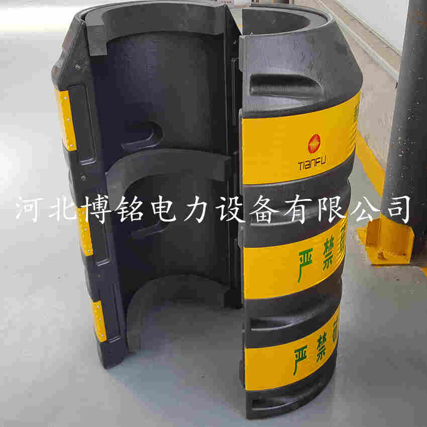 电杆防撞墩 反光防撞桶 线杆警示防护墩