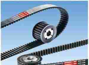 加厚同步带黑色橡胶圆弧45齿形传送传动磨槽带工业皮带HTD5M225