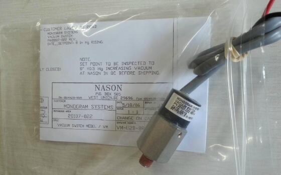 20107-022美国NASON真空开关代理NASON代理