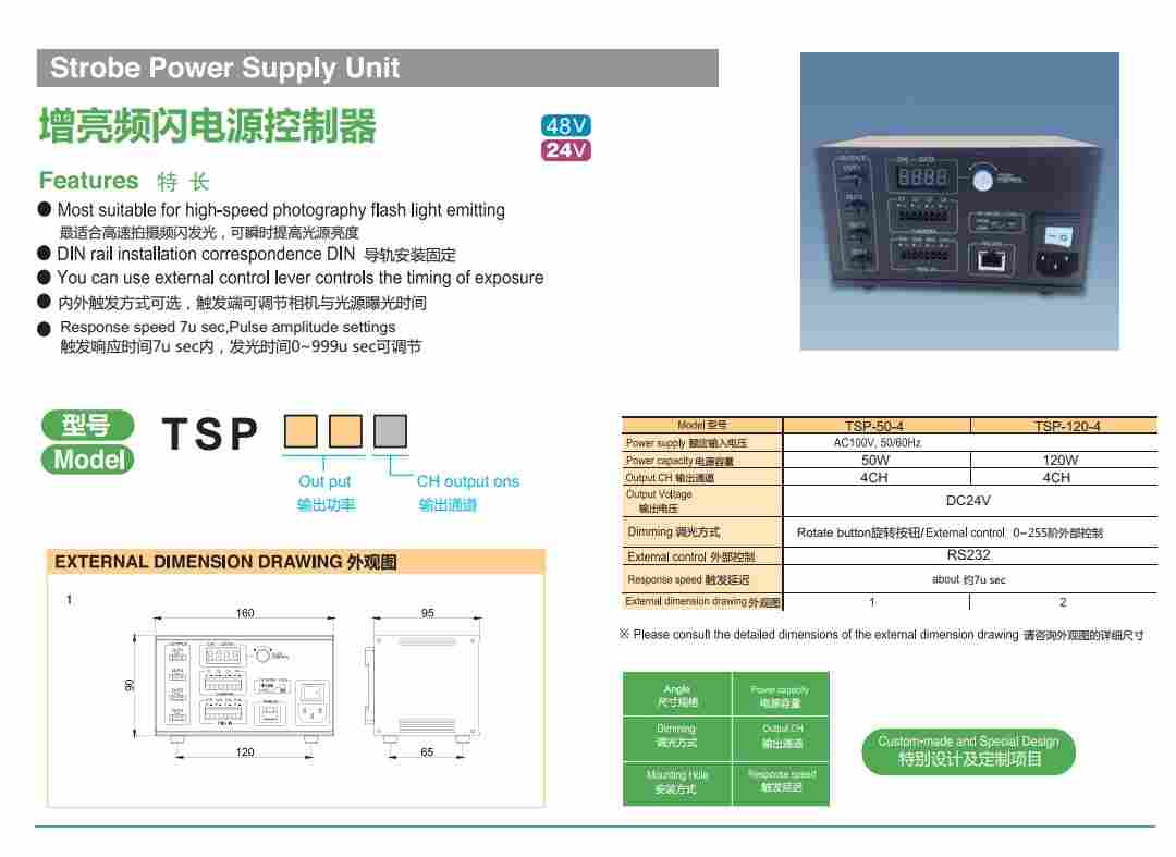 四众TOGETHER视觉光源增量频闪电源控制器
