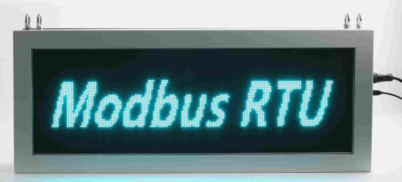 Modbus RTU 总线协议屏