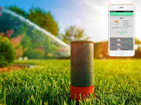 手机控制别墅花园智能自动浇灌系统