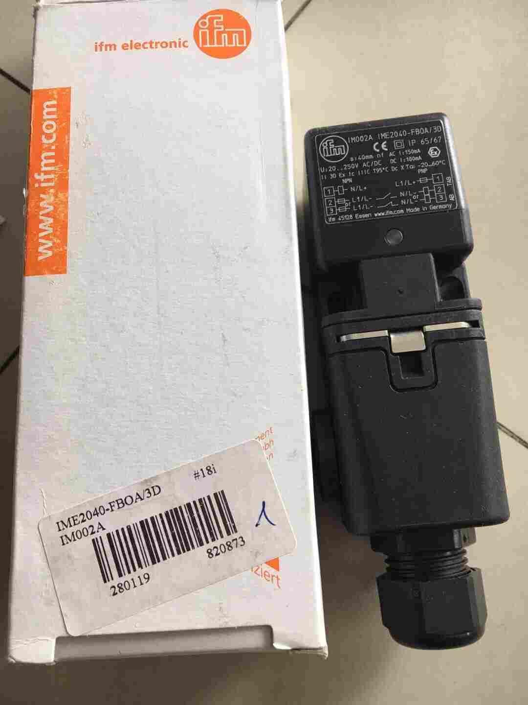 概述德国IFM易福门光电测距传感器安装组E21129