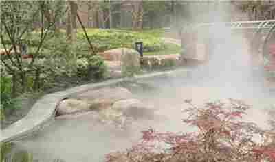 公园广场旅游景点雾化设备人工造雾