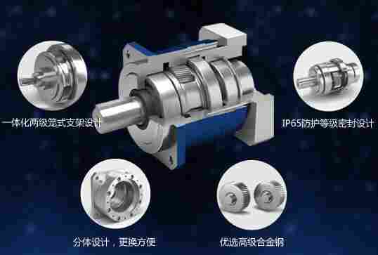 江密伺服減速VRS140BCDE-100-K3-K5-19HB19