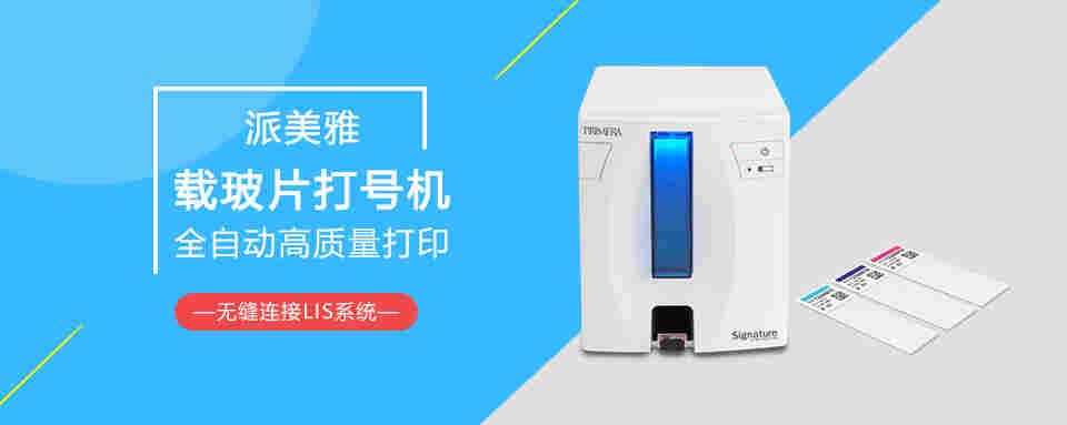 派美雅载玻片打号机