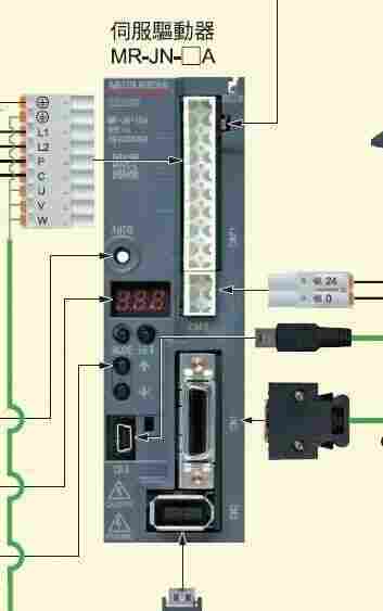 每日特卖-三菱数控伺服HF-KP13B