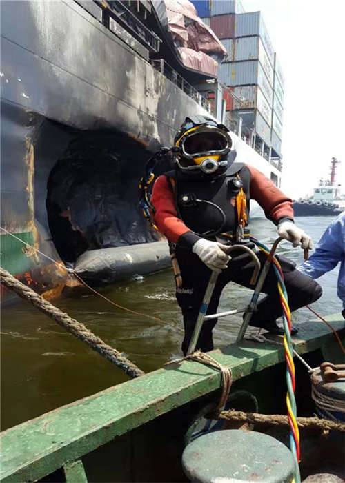 双鸭山市打捞队公司---潜水作业人员