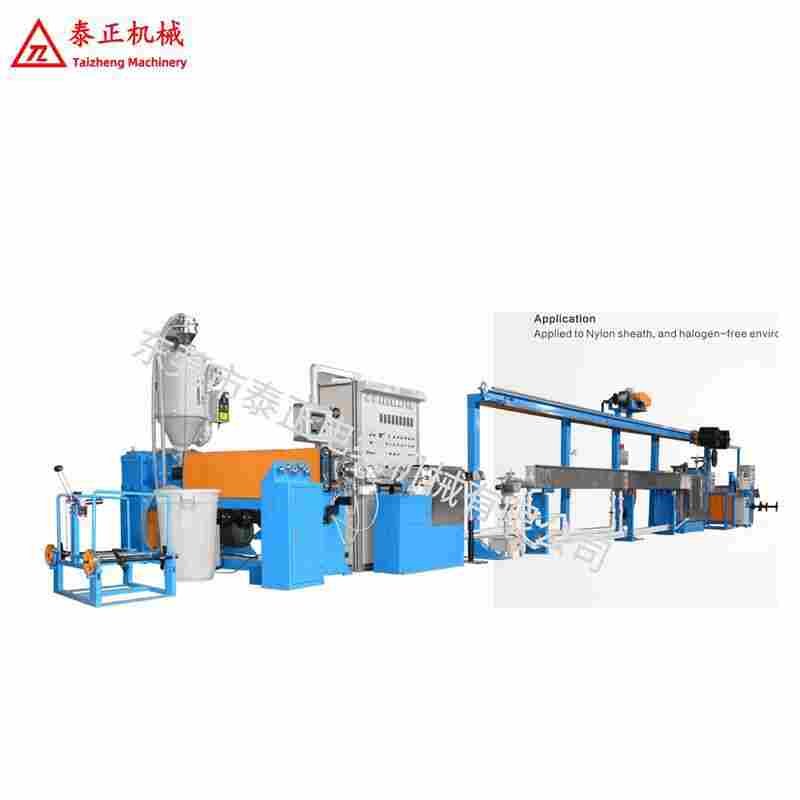 外被护套线挤出机及电源线押出机